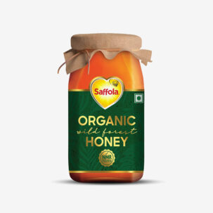 Saffola Wild Forest Organic Honey 100% Pure & NMR Tested